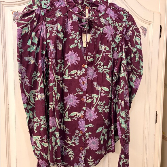 Free People Tops - Free People Meant To Be Blouse